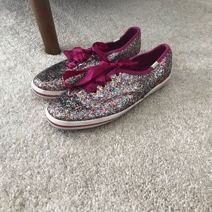Keds x Kate spade glitter shoes sz 7